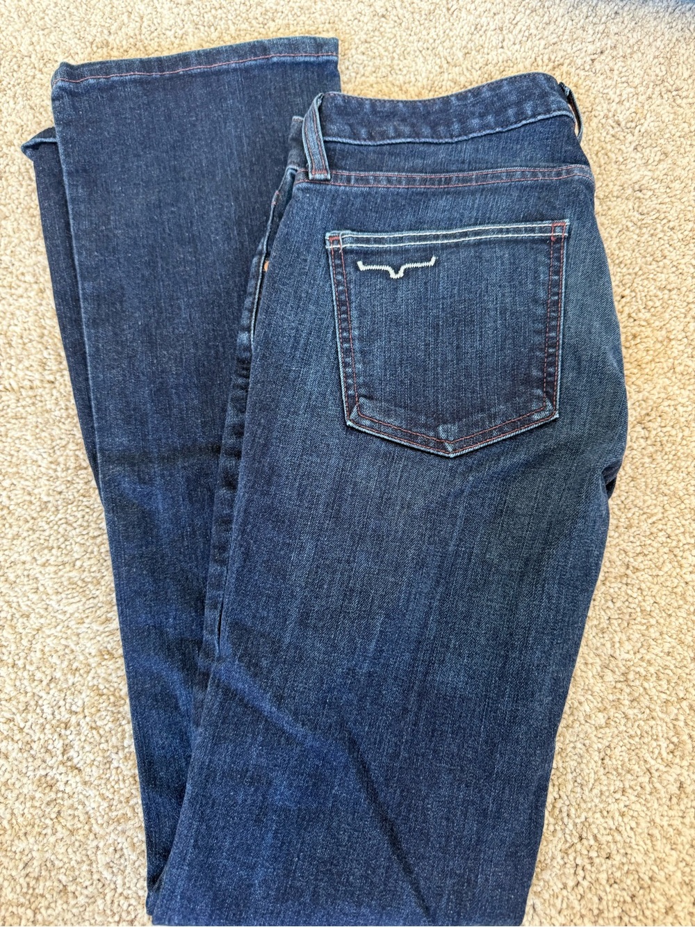 Kimes Ranch Dark Blue Straight Leg Women’s Jeans